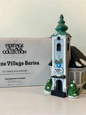 Department 56 Alpine Village - St. Nikolaus Kirche